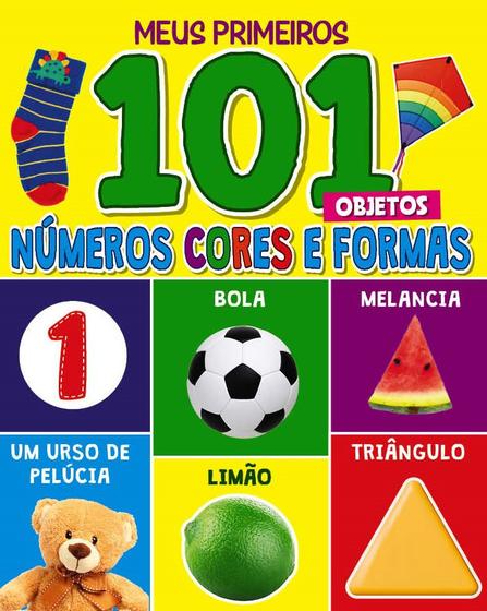Imagem de Livro - Meus Primeiros 101 Objetos - Números, Cores e Formas