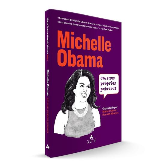 Imagem de Livro Michelle Obama em suas Próprias Palavras Marta Evans