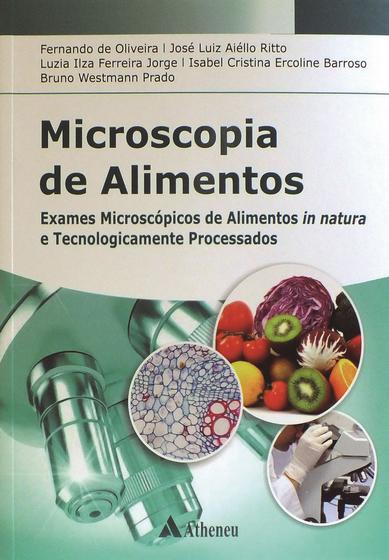Imagem de Livro - Microscopia de alimentos exames microscópicos