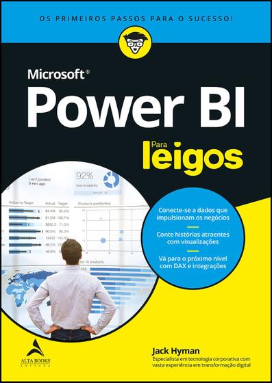 Imagem de Livro - Microsoft Power BI Para Leigos