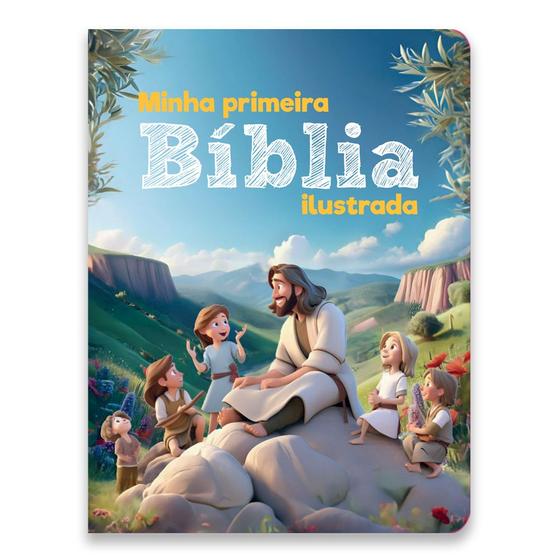 Imagem de Livro - minha primeira bíblia ilustrada