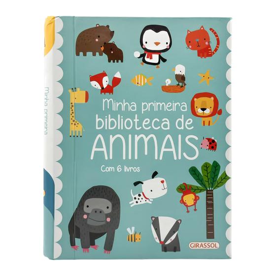 Imagem de Livro - Minha primeira biblioteca de animais