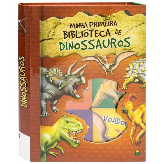 Imagem de Livro - Minha Primeira Biblioteca de Dinossauros (Box com 6 und)