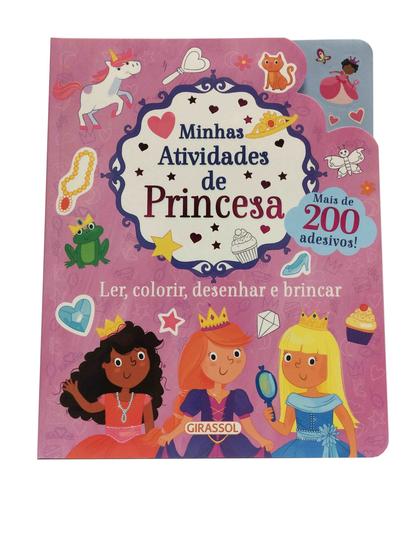 Imagem de Livro - Minhas Atividades de Princesa - Ler, Colorir, Desenhar e Brincar