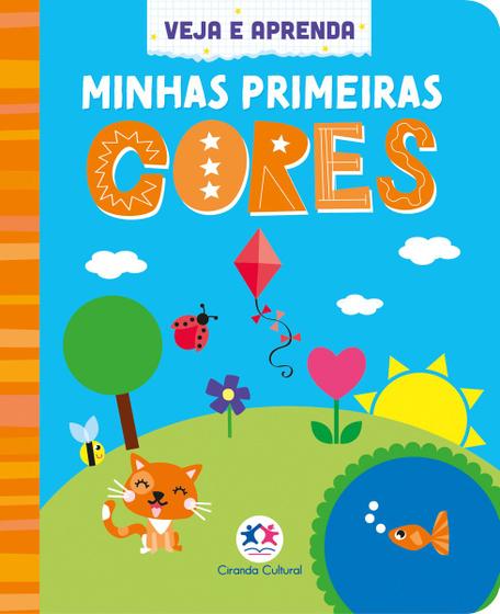 Imagem de Livro - Minhas primeiras cores