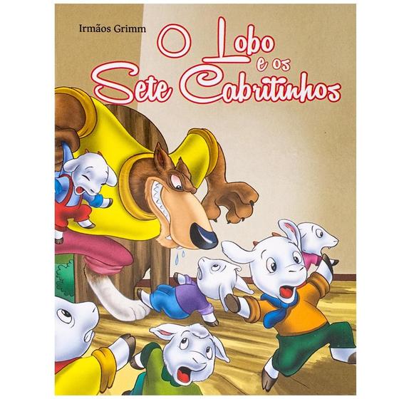 Livro - Mini - Clássicos:Lobo e os Sete Cabritinhos,O Menor preço em Livro - Mini - Clássicos:Lobo e os Sete Cabritinhos,O