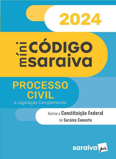 Imagem de Livro - Míni Código de Processo Civil e Legislação Complementar - 28ª Edição 2024