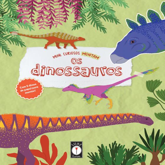 Imagem de Livro - Mini curiosos montam os dinossauros