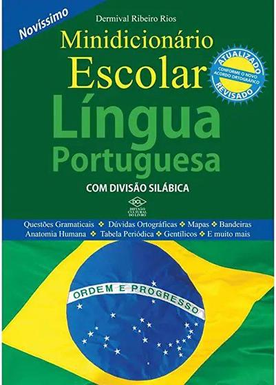 Imagem de Livro - Mini Dicionario Escolar Lingua Port Com Div Silabi - Dcl