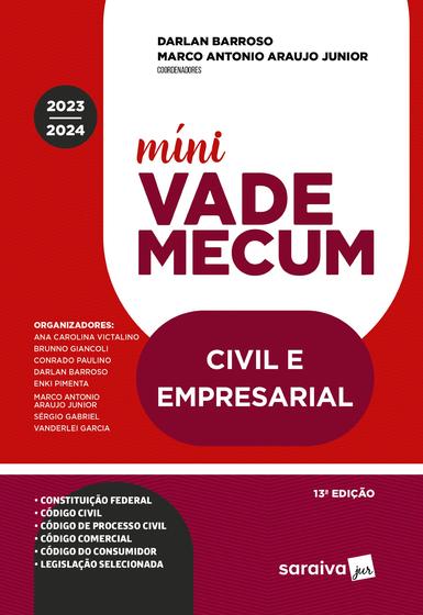 Imagem de Livro - Míni Vade Mecum Civil e Empresarial - 13ª Edição 2023