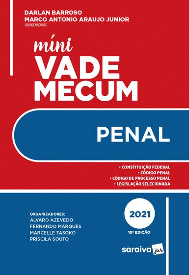 Imagem de Livro - Mini Vade Mecum Penal - 10ª Edição 2021