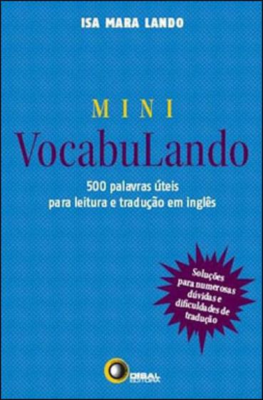 Imagem de Livro - Mini vocabulando