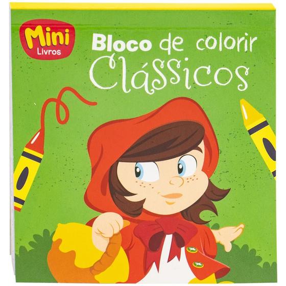 Imagem de Livro - MINIBloco de Colorir(R): Clássicos