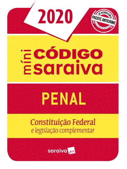 Imagem de Livro - Minicódigo Penal e Constituição Federal – 26.ª Edição - 2020