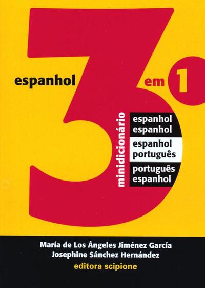 Imagem de Livro - Minidicionário 3 em 1 - Espanhol