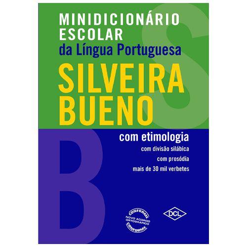 Imagem de Livro - Minidicionário escolar de Língua portuguesa com etimologia