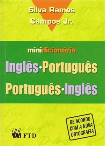 Imagem de Livro - Minidicionário Inglês- Português/ Português- Inglês - Editora FTD