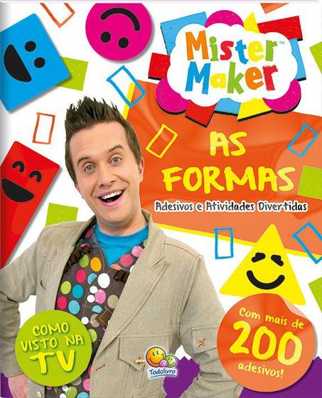 Livro - Mister maker: as formas Menor preço em Livro - Mister maker: as formas