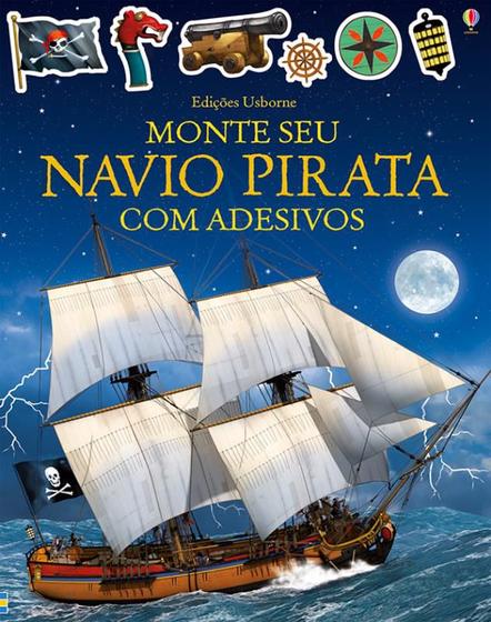 Imagem de Livro - Monte seu navio pirata com adesivos