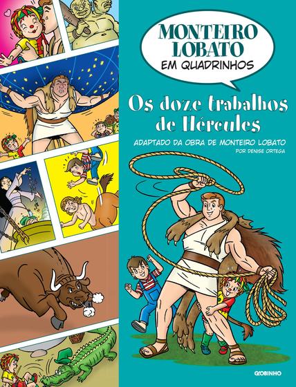 Livro - Monteiro Lobato em Quadrinhos - Os doze trabalhos de Hércules Menor preço em Livro - Monteiro Lobato em Quadrinhos - Os doze trabalhos de Hércules
