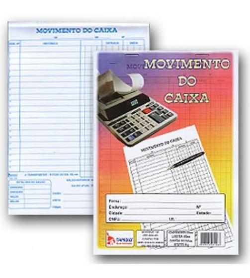 Livro Movimento Do Caixa 1/4 Tamoio 100fls Ref:1106 Menor preço em Livro Movimento Do Caixa 1/4 Tamoio 100fls Ref:1106