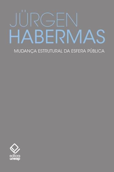 Imagem de Livro - Mudança estrutural da esfera pública