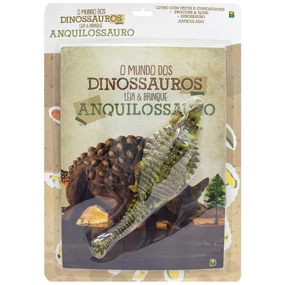 Imagem de Livro - Mundo dos Dinossauros, O - Leia & Brinque: Anquilossauro