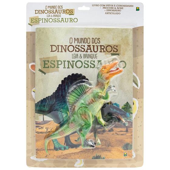 Imagem de Livro - Mundo dos Dinossauros, O - Leia & Brinque: Espinossauro