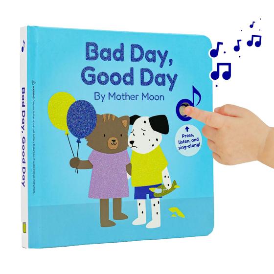 Imagem de Livro musical Livros de Cali Bad Day Good Day Emotions 1-3 Years