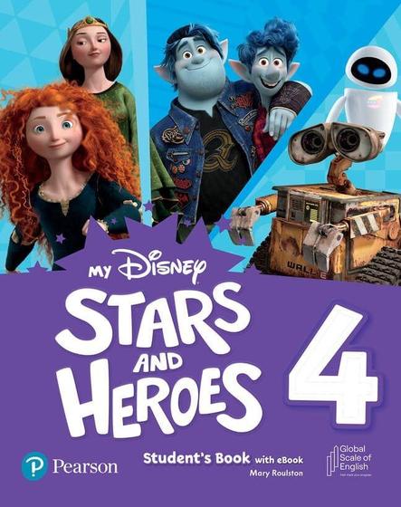 Imagem de Livro - My Disney Stars & Heroes - Level 4 - Student'S Book With Ebook And Resources