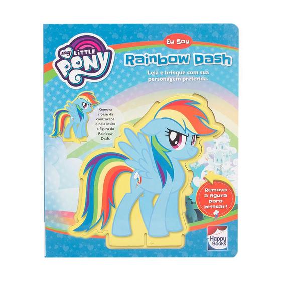 Livro My Little Pony Eu sou... Rainbow Dash Livros de Literatura Infantil Magazine Luiza