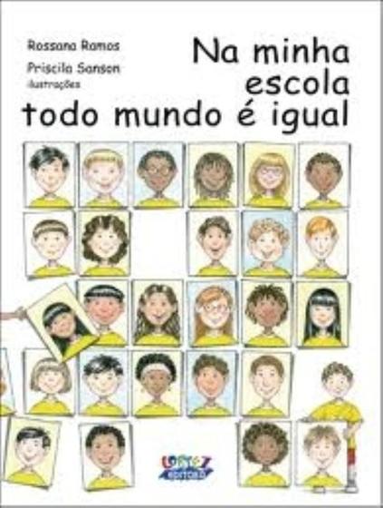 Imagem de Livro - Na minha escola todo mundo é igual