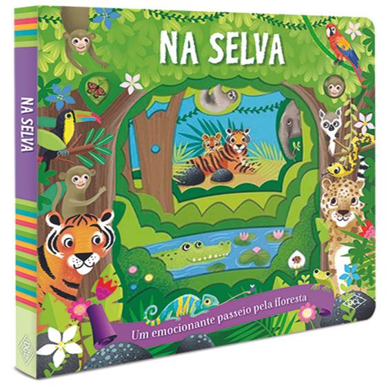 Imagem de Livro - Na Selva - Um Emocionante passeio na Floresta - DCL - Dcl Livros -  