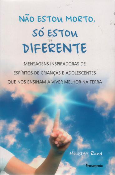 Livro - Não Estou Morto Só Estou Diferente Menor preço em Livro - Não Estou Morto Só Estou Diferente