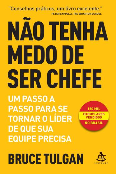 Livro - Não tenha medo de ser chefe Menor preço em Livro - Não tenha medo de ser chefe