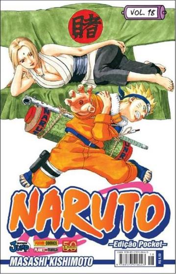 Imagem de Livro - Naruto Pocket 18