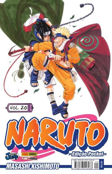 Imagem de Livro - Naruto Pocket Ed.20