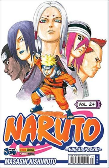 Imagem de Livro - Naruto Pocket Ed.24