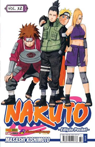 Imagem de Livro - Naruto Pocket Ed. 32