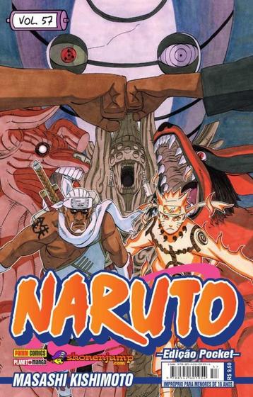 Imagem de Livro - Naruto Pocket Ed. 57