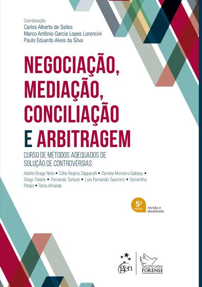 Imagem de Livro - Negociação, Mediação, Conciliação e Arbitragem