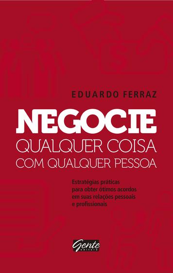 Imagem de Livro - Negocie qualquer coisa com qualquer pessoa