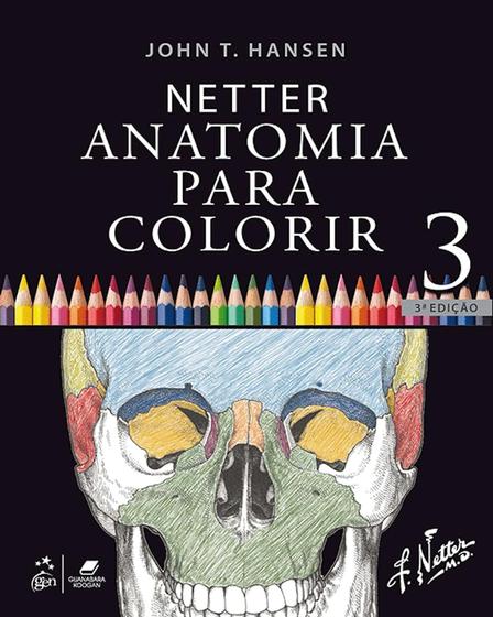 Imagem de Livro - Netter Anatomia Para Colorir