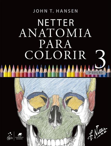 Imagem de Livro - Netter Anatomia Para Colorir