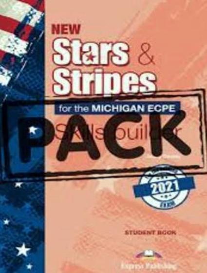 Imagem de Livro - New Stars & Stripes Michigan Ecpe Skills Builder Sb With Digibook App (For The Revised 2021 Exam)