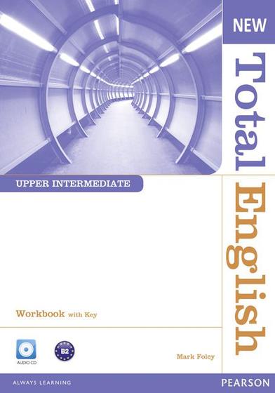 Imagem de Livro - New Total English Upper Intermediate Workbook With Key And Audio Cd Pack