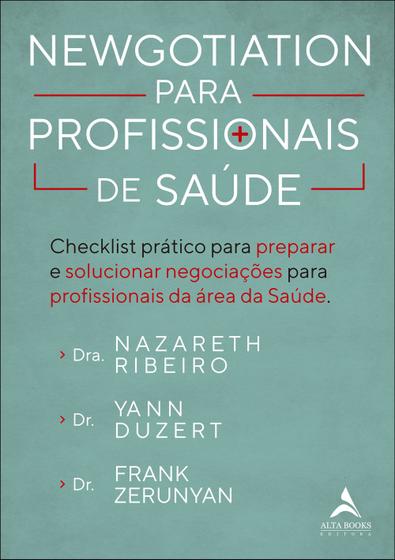 Imagem de Livro - Newgotiation para profissionais de saúde