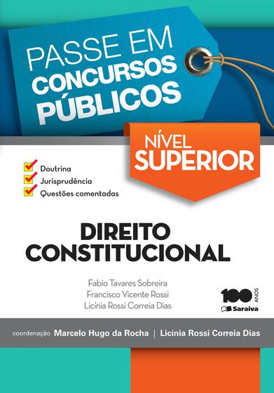 Imagem de Livro - Nível superior: Direito constitucional - 1ª edição de 2015