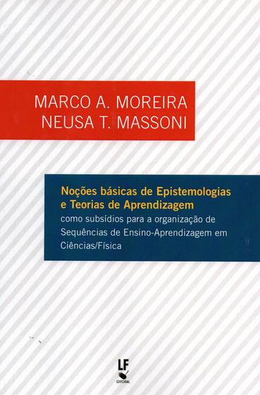 Imagem de Livro - Noções básicas de epistemologias e teorias de aprendizagem