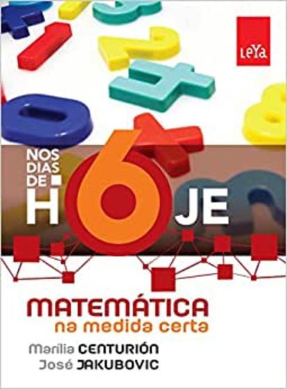 Imagem de Livro Nos Dias De Hoje Matemática 6º Ano - Leya